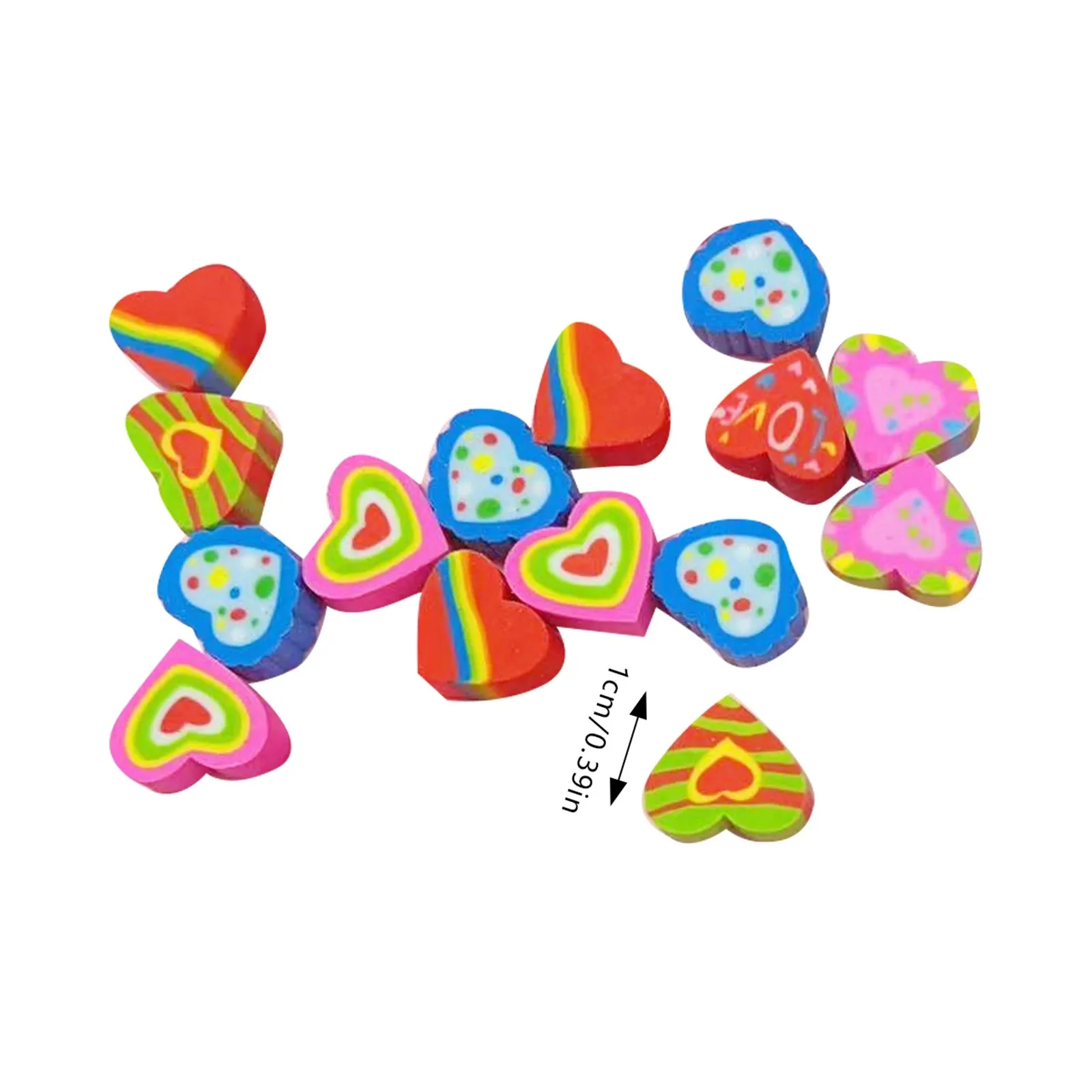 Mini Cartoon Animal Erasers For Kids Cute School Supplies Exam Prizes & Learning For Elementary Students