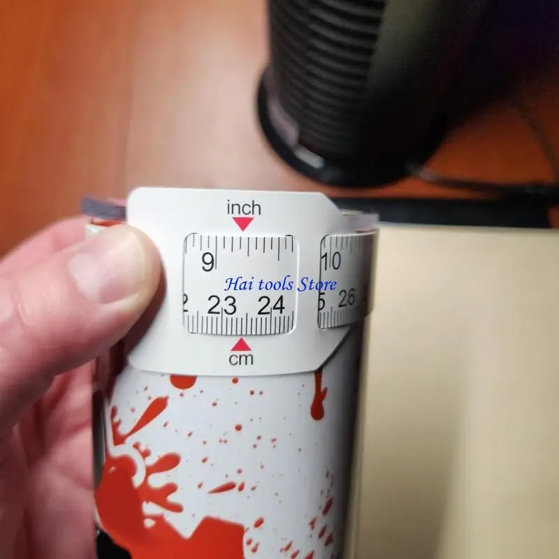 X37E 베이비 머리 팔 측정 테이프  및 원통형 물체를 위한 이중 인치 스케일..