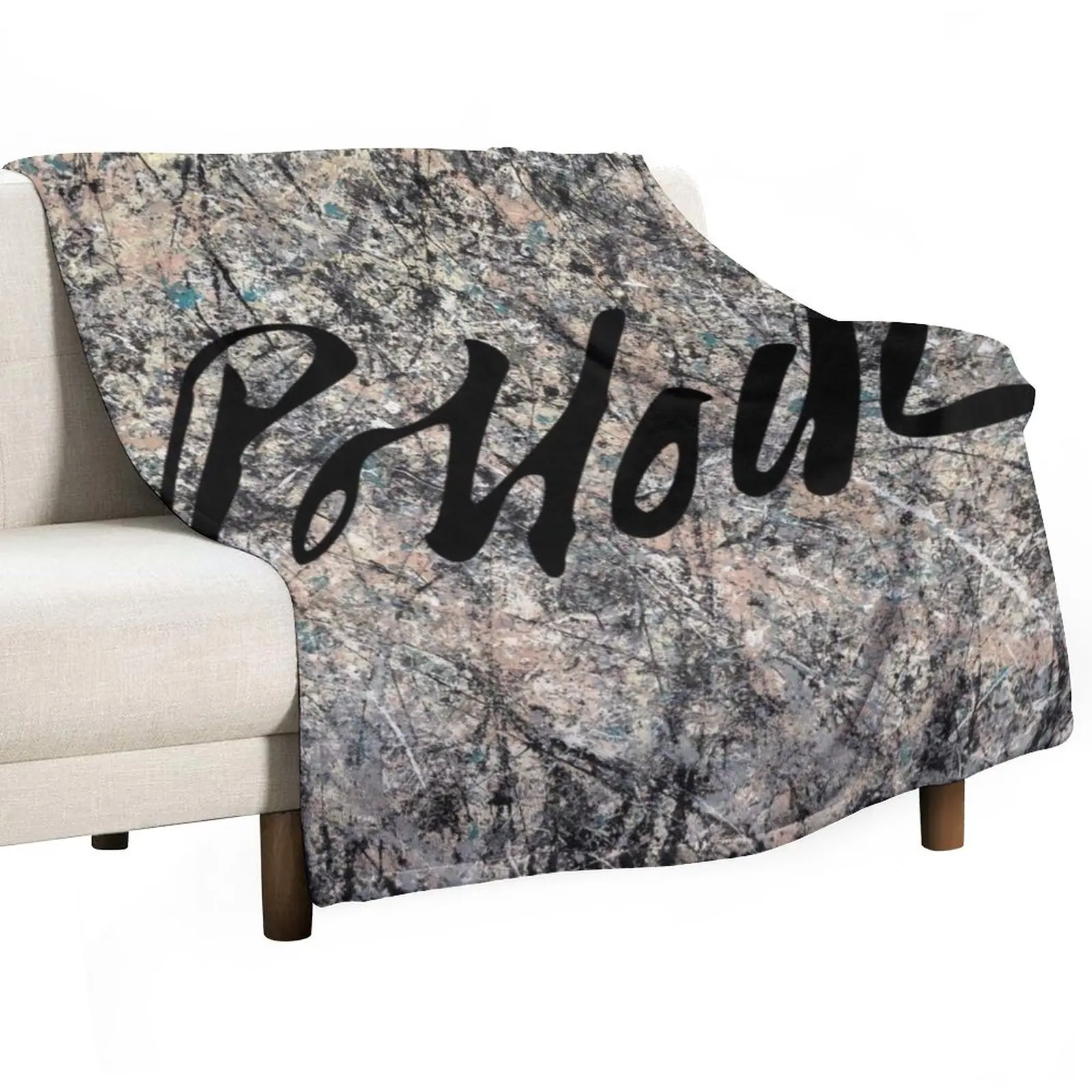 Jackson Pollock signature Throw Blanket Warm Blanket Heavy Blanket cosplay  anime - AliExpress