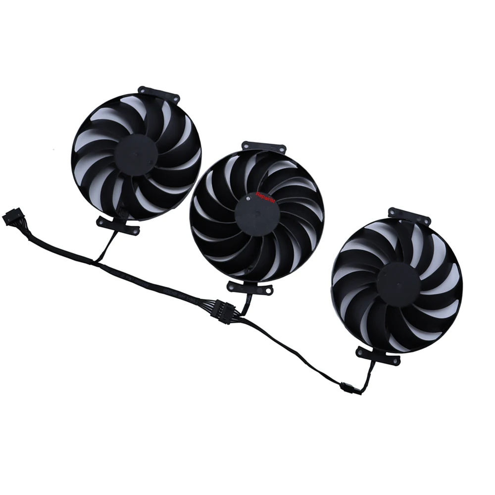 

95MM CF1010U12S,Video Card Fan,VGA GPU Cooler,For ASUS ROG-STRIX-RX6700XT-O12G-GAMING,TUF-RX6900XT-O16G,TUF-RX6800XT-O16G-GAMING