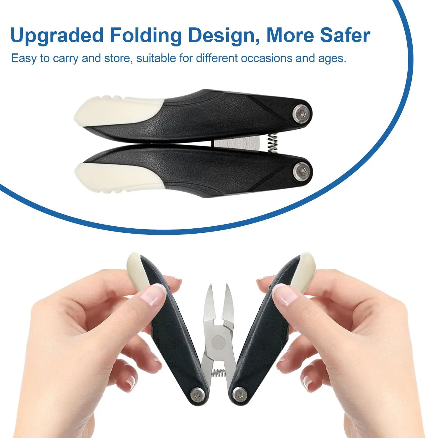 1Piece Multifunctional Folding Stainless Steel Nail Clippers Eagle Nose Pliers Dead Skin Pliers Nail clippers Pedicure Clip