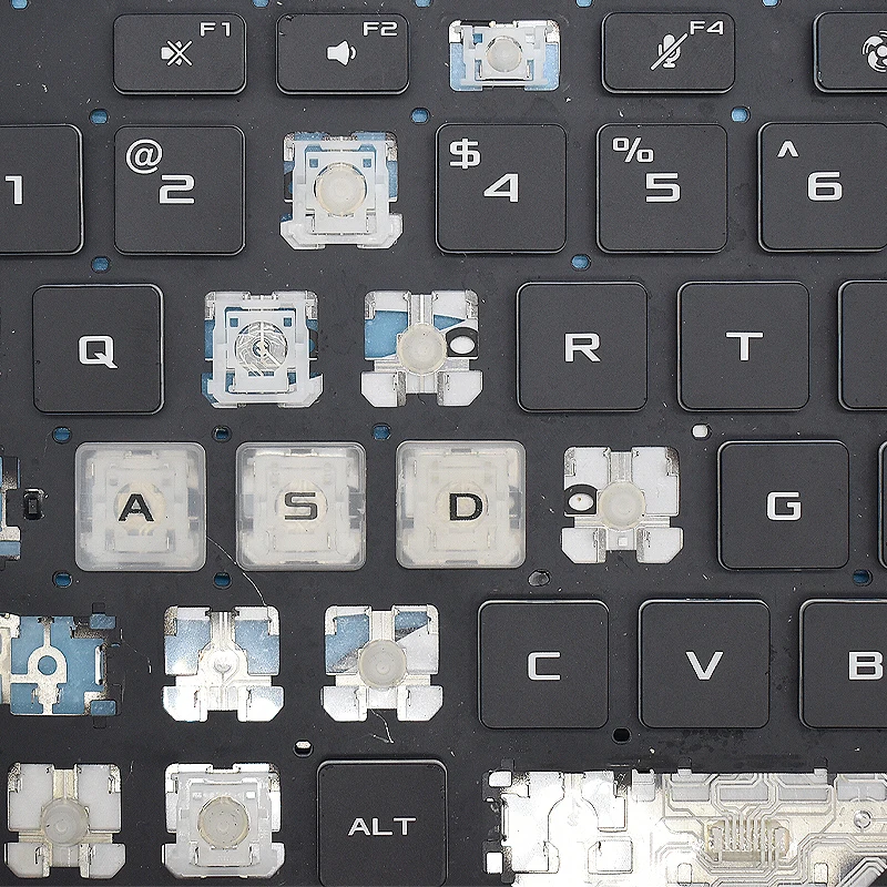 Keycap For ASUS TUF Gaming FX504 FX504G FX504GE FX80 FX505 FX505D FX705 FX705DY FX705DT Scissor Hinge Keyframe For replacement keycaps