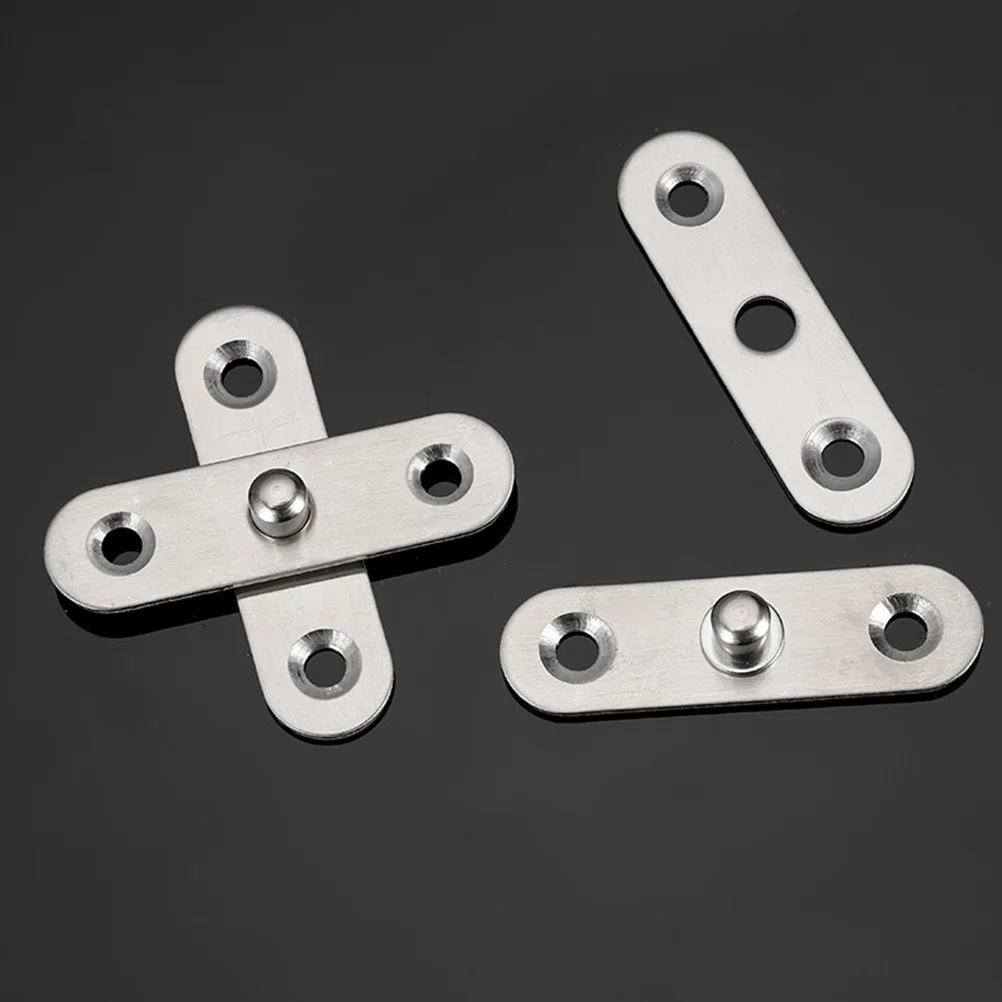 

Degree Rotatable Household Door Hinges Stainless Steel Up and Down Hinges Location Hinge Hidden Furniture Hinge Tool