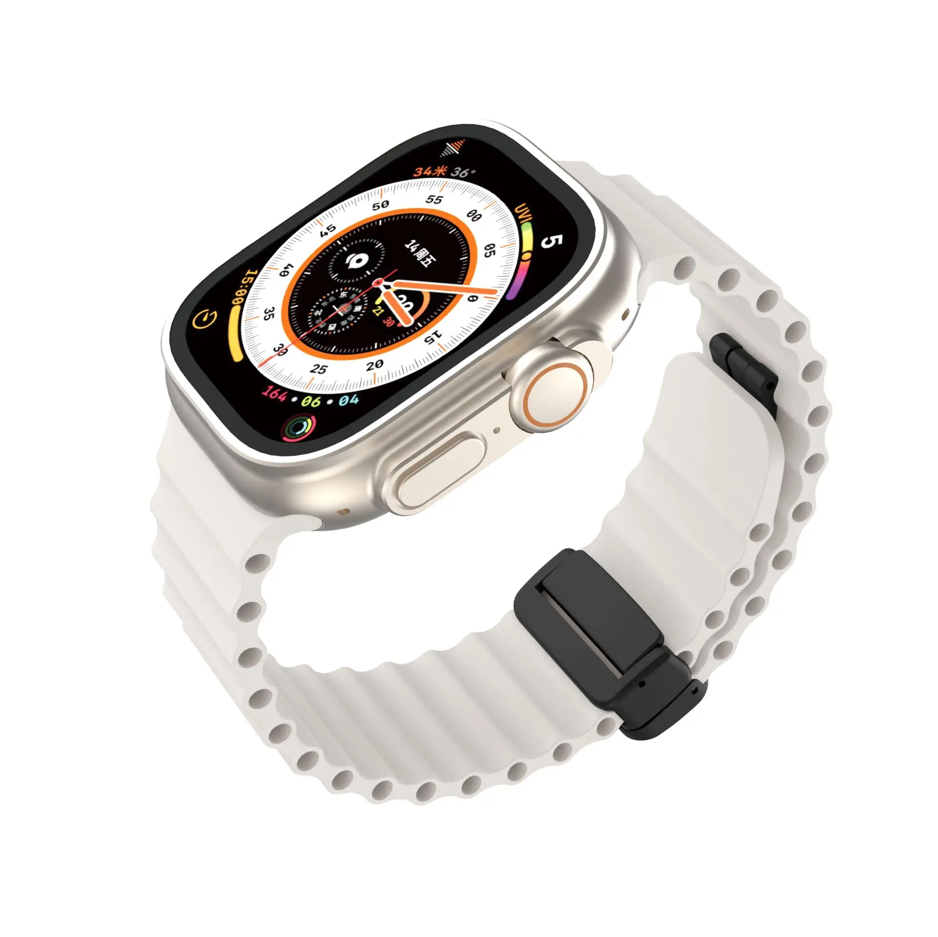Ocean Magnetic Silicone Strap Bracelet