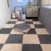 10Pcs 30*30CM Creative Plush Puzzle Foam Floor Mat Puzzle Carpet Warm Playmat Interlocking Exercise Tiles Fluffy Area Rugs 5
