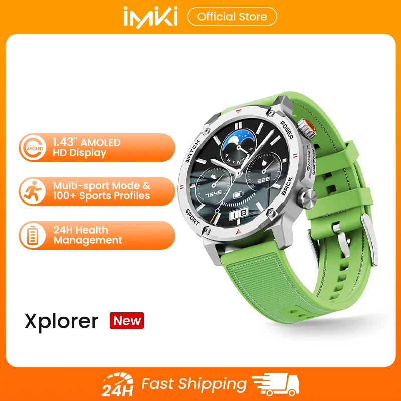 SmartⅡ スマート2 IMIKI D2 Smartwatch Super-retina 1.43