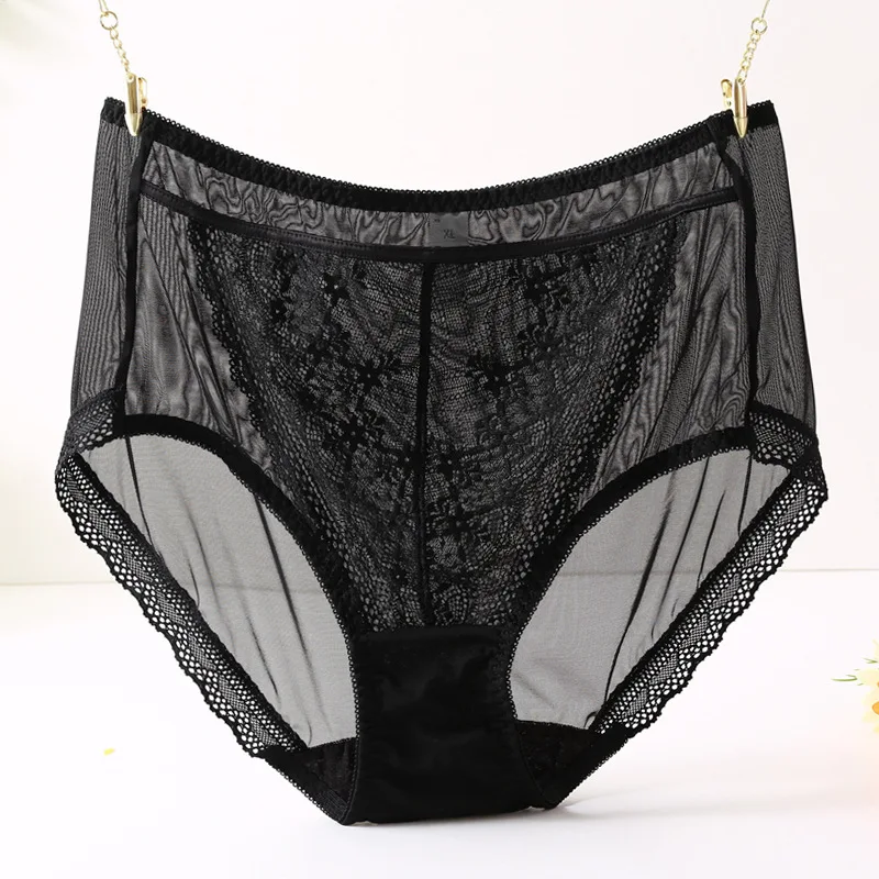 Women's Transparent Panties High Waist