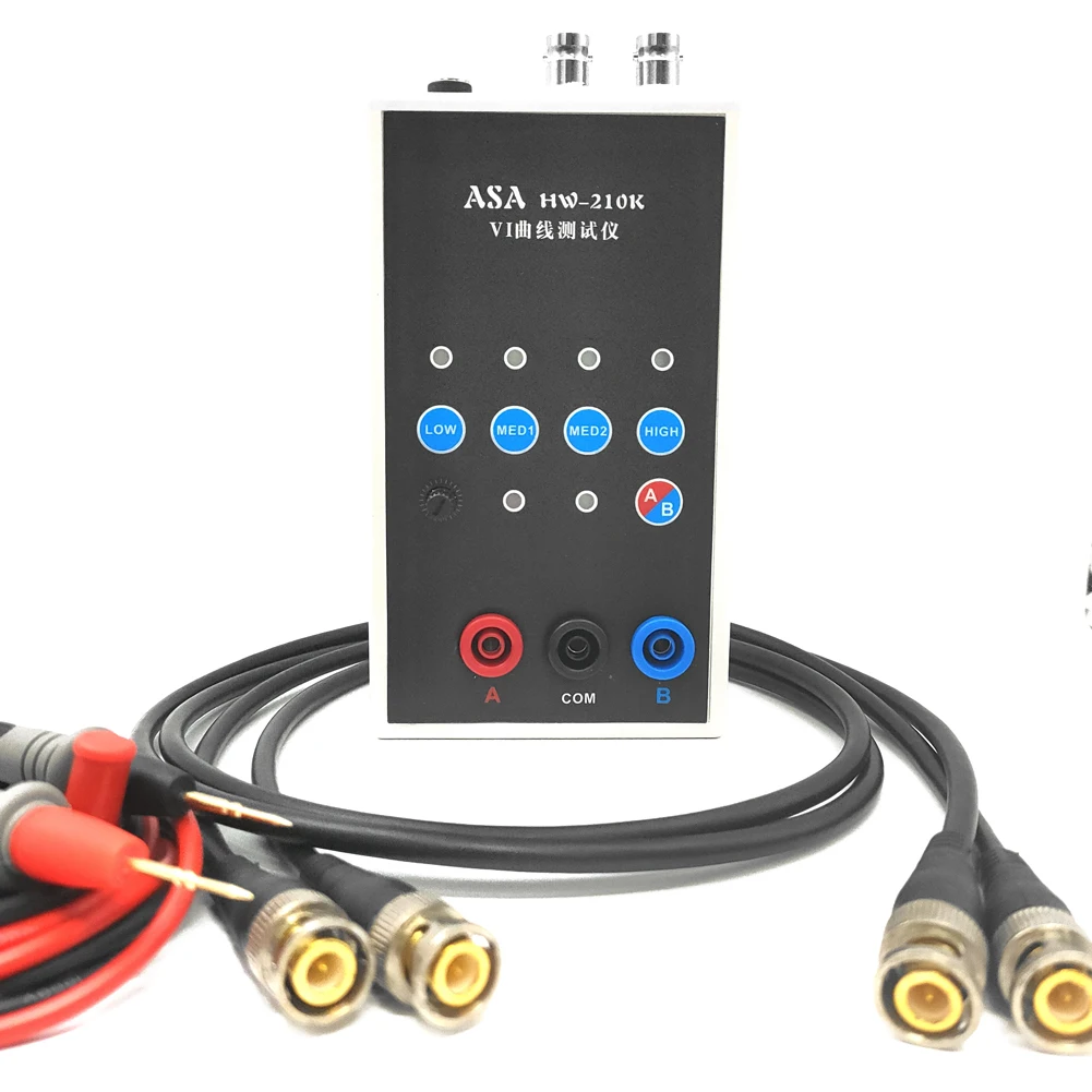 HW-210K Dual-channel VI Curve Tester Circuit Board Online Detection ASA Tester 4 Gear Frequency Alternating Speed Adjustable frequency counter tester