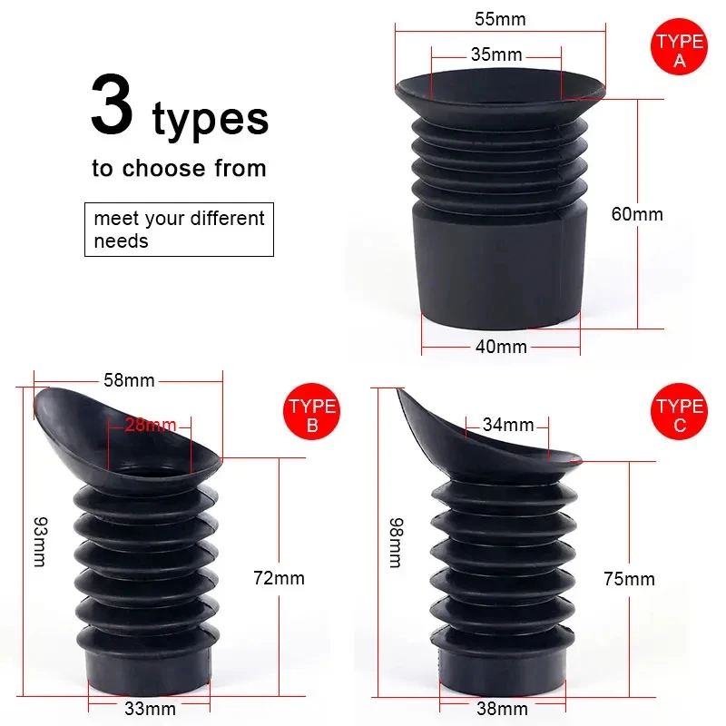 Tactical Hunting Flexible Rifle Scope Ocular Eye Protector Rubber Scope Lens Recoil Cover Eye Cup Extender Eyeshade Anti Impact rifle scope lens cover,rifle scope protector