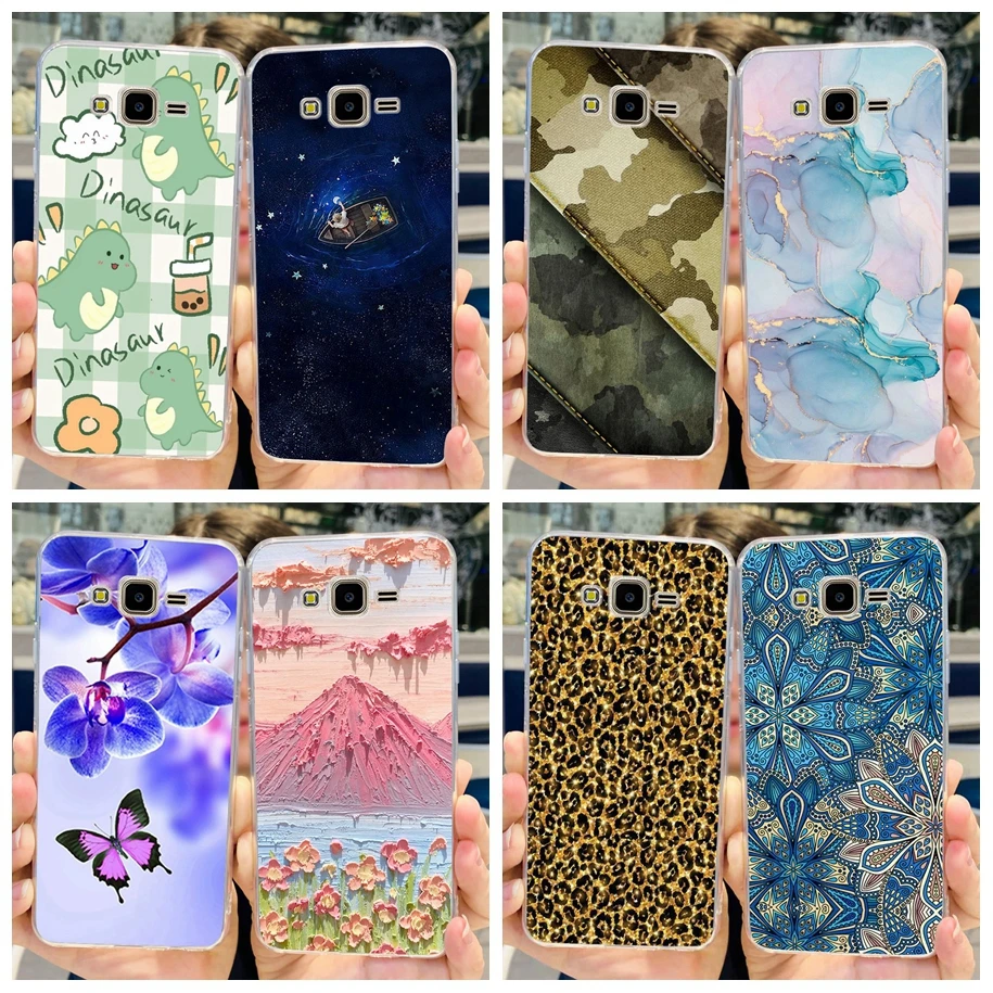 Fashion Marble Cartoon Bumper Soft Phone Case Cover