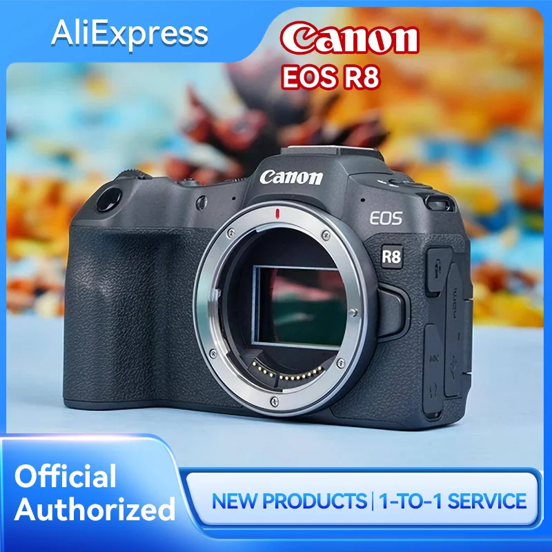 Canon EOS R8 New Original Unopend Full-Frame Mirrorless Camera with 4K Video Full-Frame CMOS Senor DIGIC X Image Processor Dual