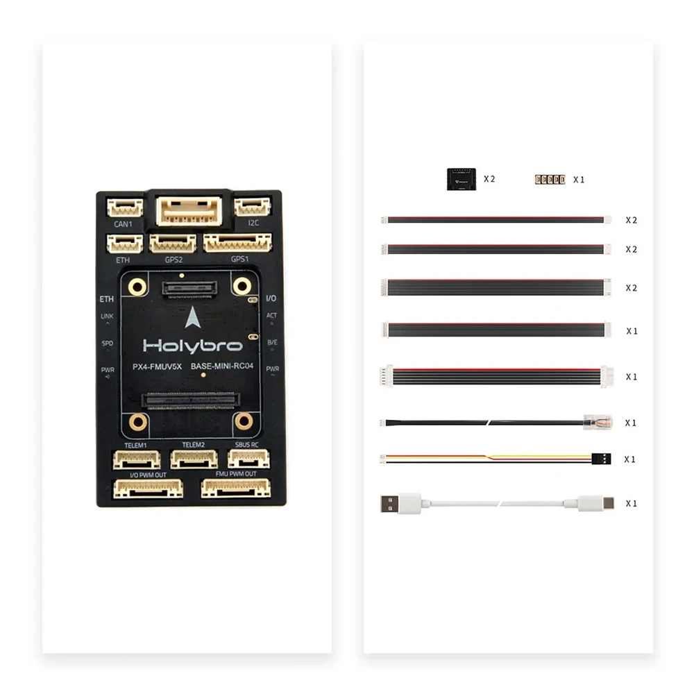 Holybro Pixhawk V2A V2B Mini RPi CM4 Baseboard / Can Be Used W/6X 5X and Any FC That Follow The Pixhawk Autopilot Bus  Standard thumbnail 6