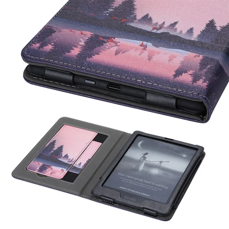 Premium Magnetic Smart Cover with Hand Strap