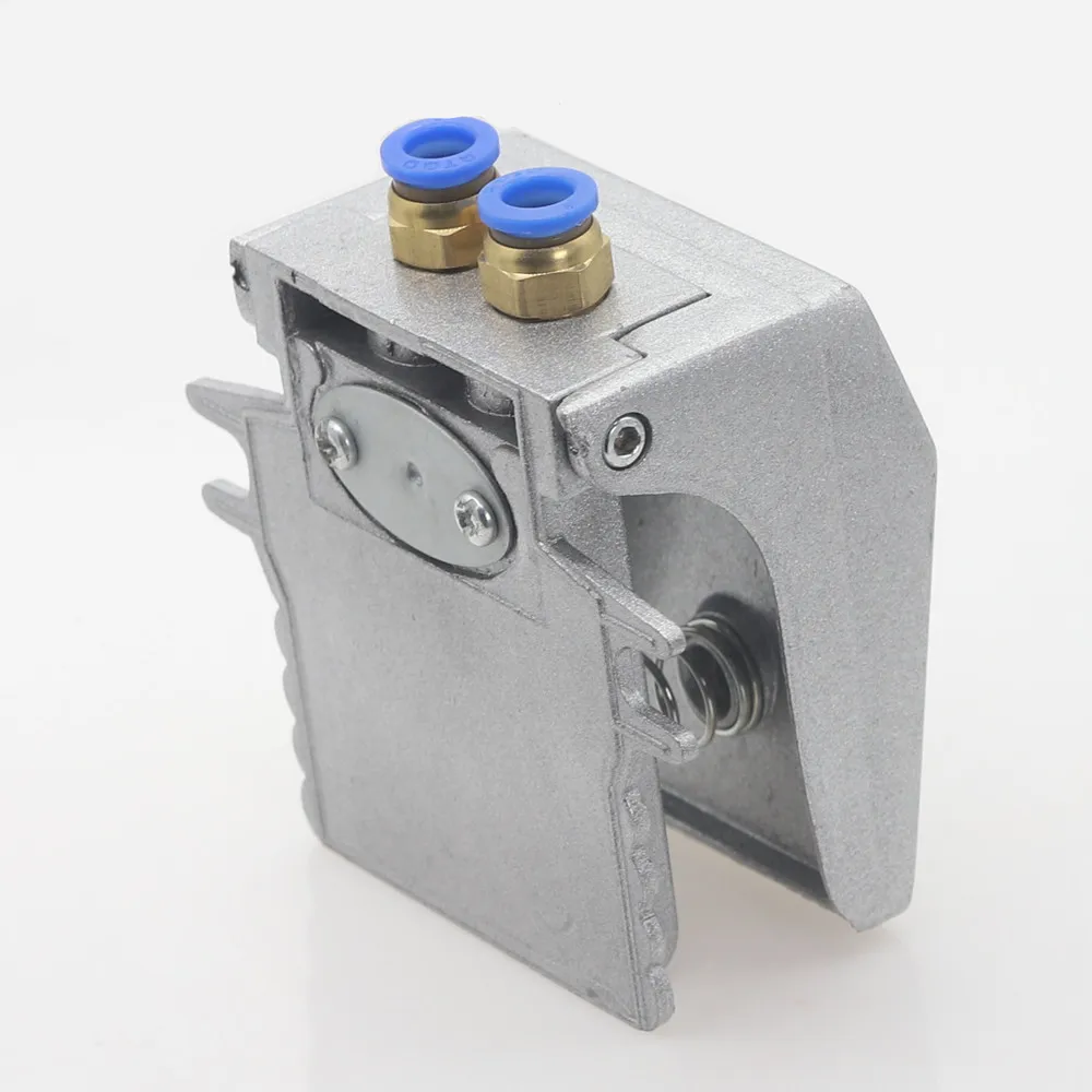 1PCS Alloy 1/4BSP Threaded Air Pneumatic Pedal Valve Foot Switch 2 Way 2 Position FV-02 5 port 3 position double solenoid valve 1pcs 4v430 15 ac220v pneumatic air valve 1 2 bspt