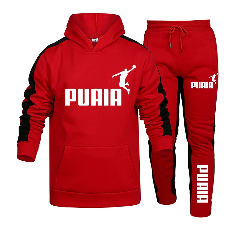 autumn winter popular mens tracksuit hooded sweatshirts+jogging pants set daily gym outfits casual sports high street clothing Autumn Winter Popular Mens Tracksuit Hooded Sweatshirts+Jogging Pants Set Daily Gym Outfits Casual Sports High Street Clothing 3