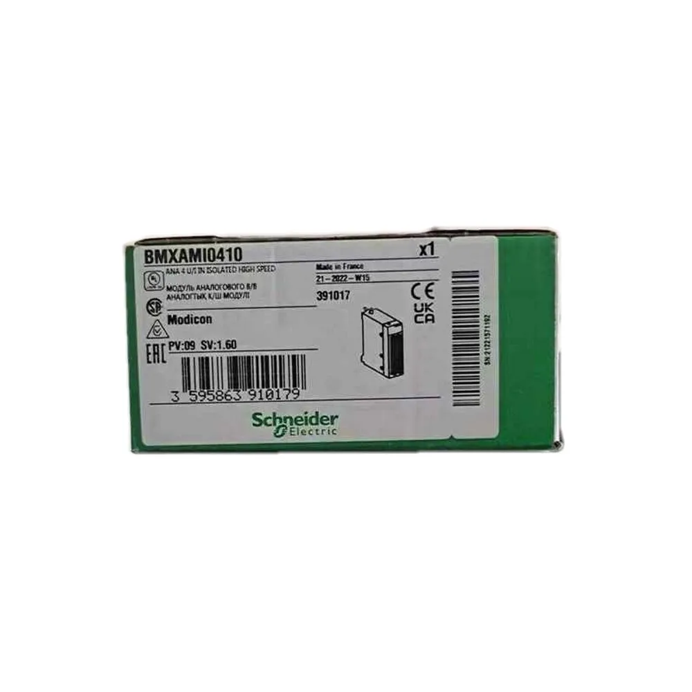 Nuovo Originale Per Modulo Di Ingresso Analogico Schneider Bmxami0410
