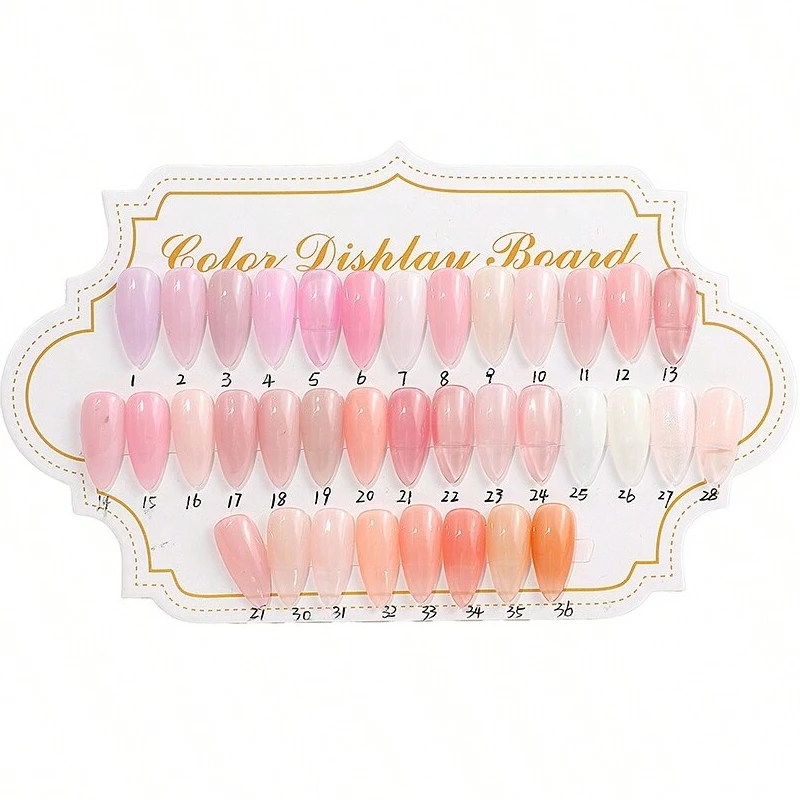 Rubber Base Gel Top Coat 12pcs 10ml for Nail Art gel polish base and top coat