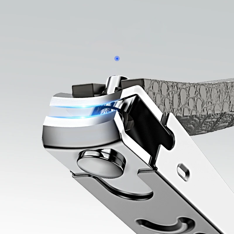 SEESOO Crocodile Bionic Nail Clippers Single Splash-Proof Nail Clippers Home Large Gift Box