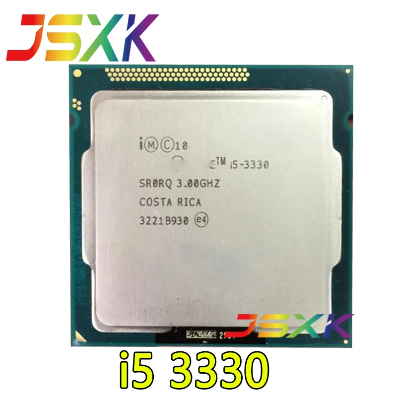 Per Processore Intel Core I5 3330 I5-3330 (6 Mb Di Cache, 3.0Ghz) Lga1155 Cpu 100% Funzionante Perfettamente Pc Computer Desktop Cpu