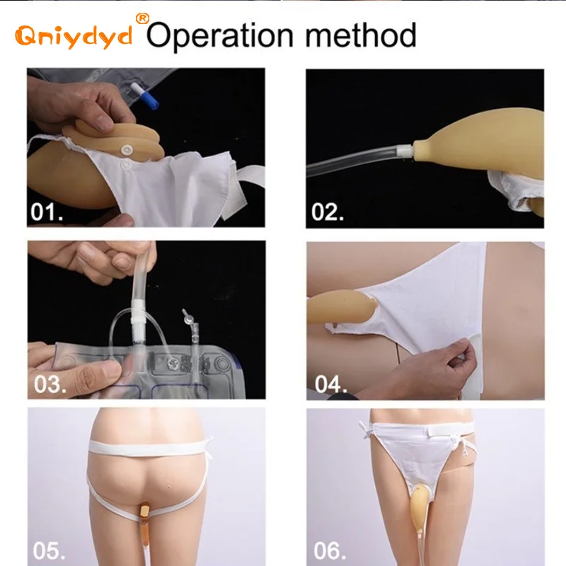 Urinal Collector Portable Reusable for Male and Female Urine Bag Urinal Urinary Incontinence Care urine collection bag
