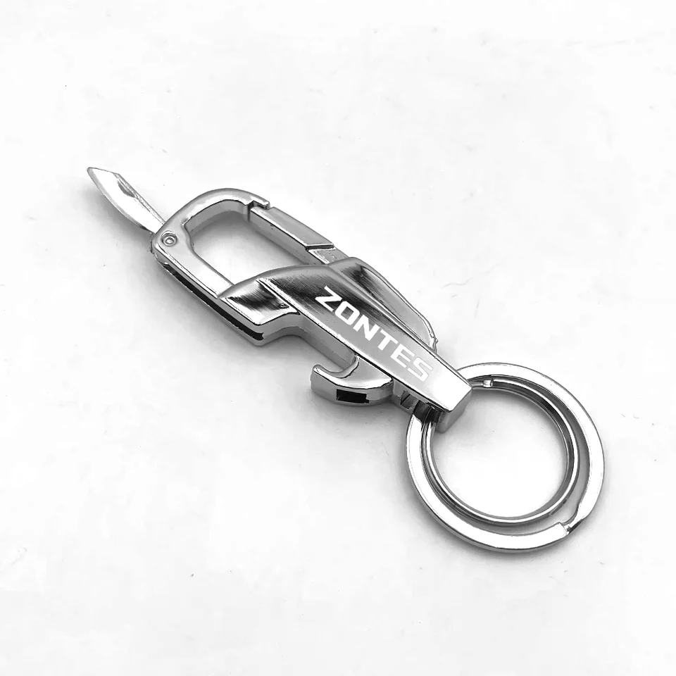 For ZONTES Series Titanium Motocar KeyChain Super Lightweight