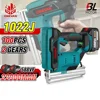 Cordless 2Gear Brushless Electric Nail Gun 1022J U Stapler Nailer With 1 Set Nails Wookworking Power Tool For Makita 18V Battery 1