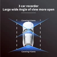 3Lens Car Dvr HD 1080P Dash Cam Front Inside Rear Wide Angle Night Vision G-sensor Loop Recording Camera Vehicle Accessories - Image 3