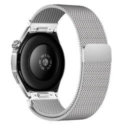 Elegant Milanese Magnetic Loop Bracelet - Premium Stainless Steel Watch Band (18/20/22mm) - 18mm (Silver)