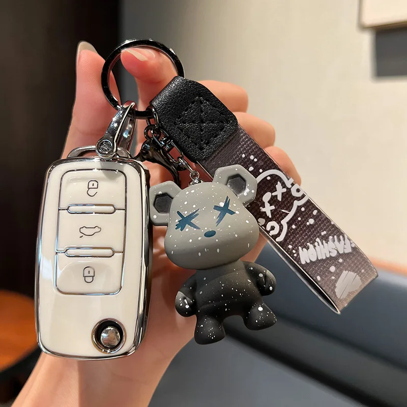 

General Motors Volkswagen All Series Car Keychain Key Pack TPU Material Skoda Tiguan