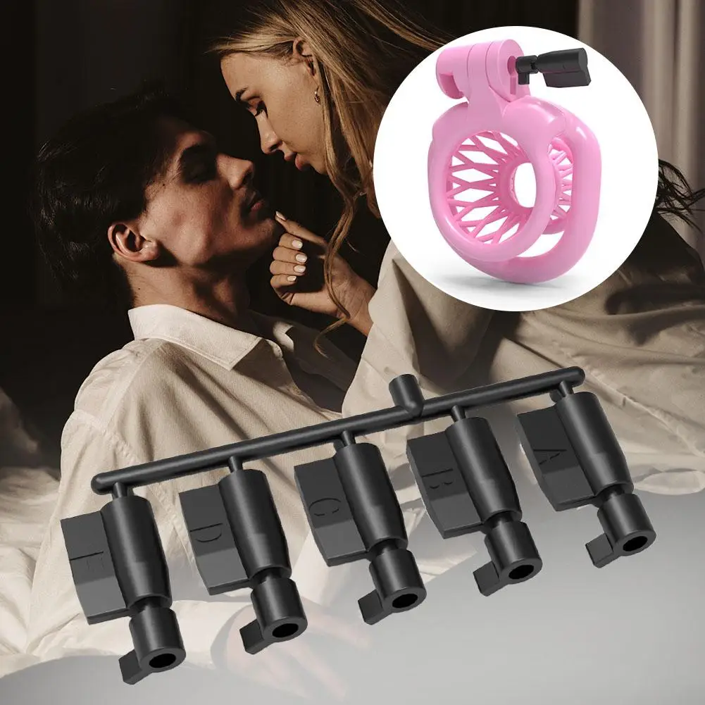 Plastic Chastity Cage Lock Key for Adult Bondage Restriction