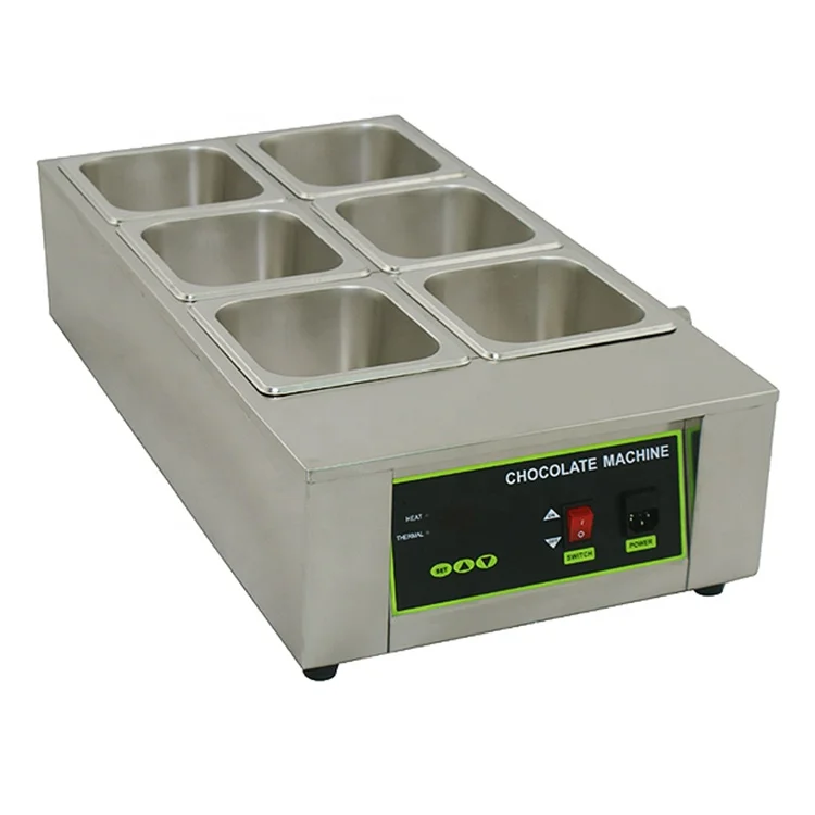 Electric 8kg Chocolate Tempering Melting Machine 2 Pots Melter 110v 220v 6