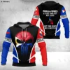 Philippines National Emblem Skull Country Map Flag 3D All Printed Hoodie Man Women Harajuku Zipper Pullover Sweatshirt Jacket 5
