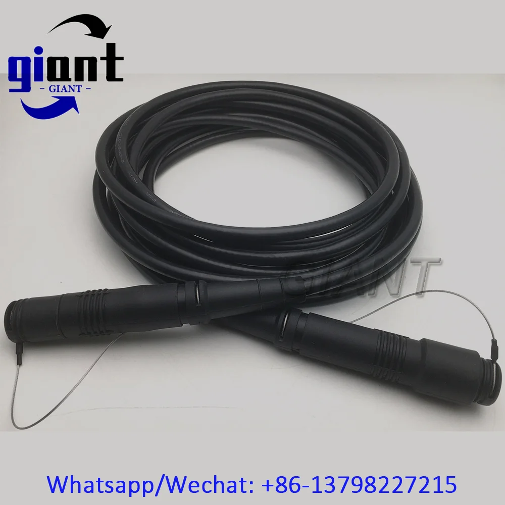 3K.93C 5미터 고화질 카메라 광섬유 케이블 어셈블리 HDTV 카메라용 FUW-PUW-5M Lemo SMPTE 하이브리드 광섬유 커넥터
