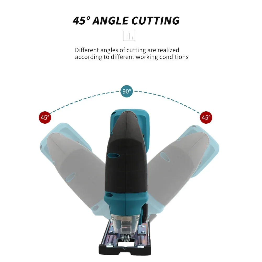 Makita DJV182Z 18V Brushless Jigsaw 340W Electric Jig with Saw Blade Cordless Barrel Handle Jigsaw without Battery DJV182Z 6