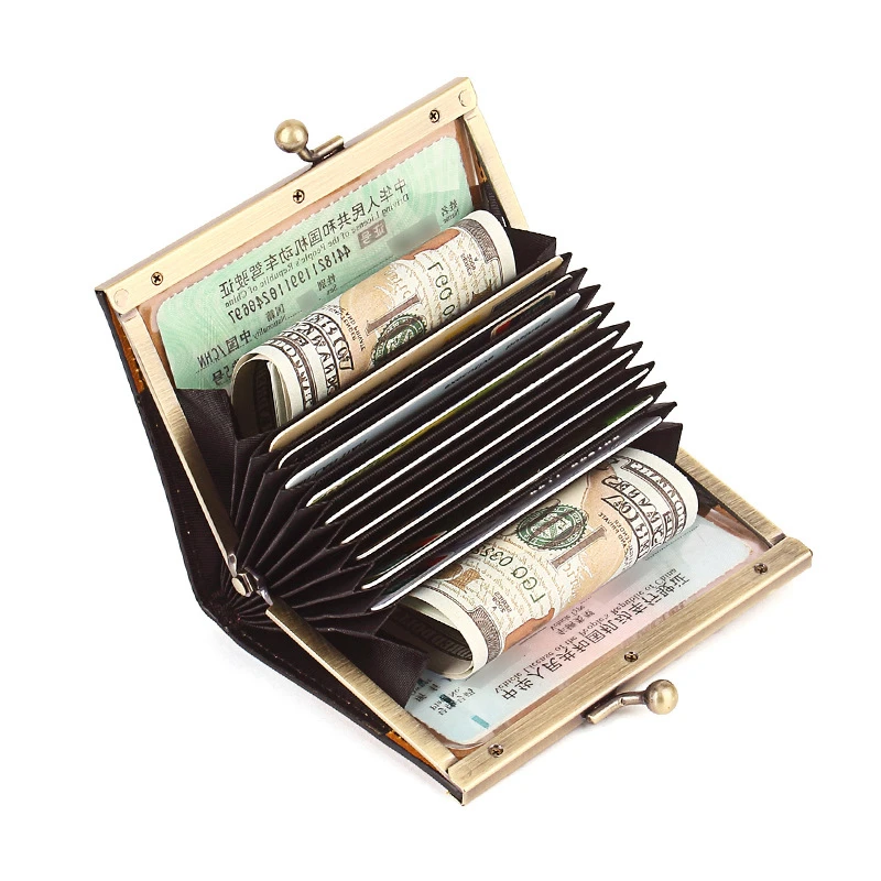 

Модный женский кошелек из натуральной кожи, держатель для карт, дизайнерская маленькая сумочка, кошелек для монет, клатч с зажимом для денег, сумочка, сумка 2023