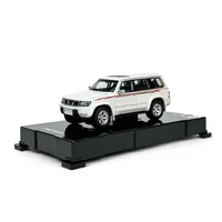 1:64 Scale Nissan Patrol 1998 Y61 Static Car Model 1/64 Metal Diecast Miniature Vehicle Models Toy Men Collection Birthday Gift 1