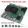 Topton N18 Intel N150 i3-N305 NAS Motherboard 6-Bay 1*10G 2*i226-V 2.5G 3LAN 6*SATA3.0 2*M.2 NVMe 1*DDR5 Firewall ITX Mainboard 2