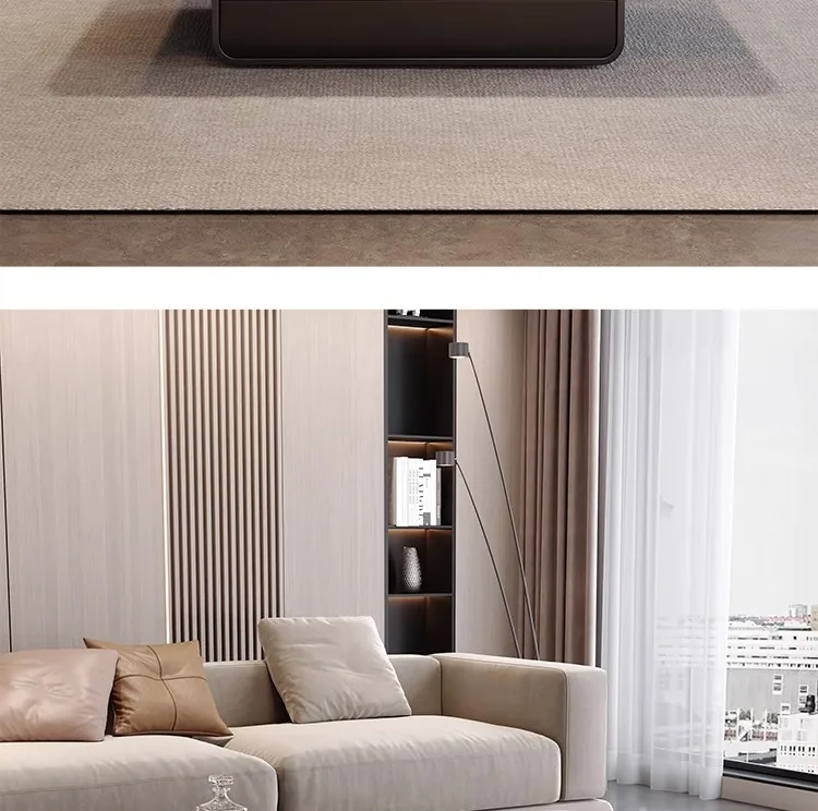 Designer Nordic Coffee Table Industrial Modern Bedroom Simple Coffee Table Minimalist Space Saving Metal Meubles Home Furniture