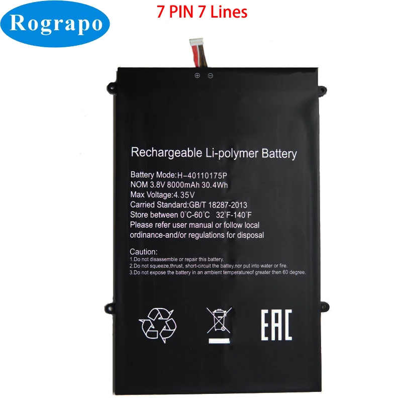 H-40110175P para prestigio smartbook 141c psb141c caderno 7 pinos plugue do fio