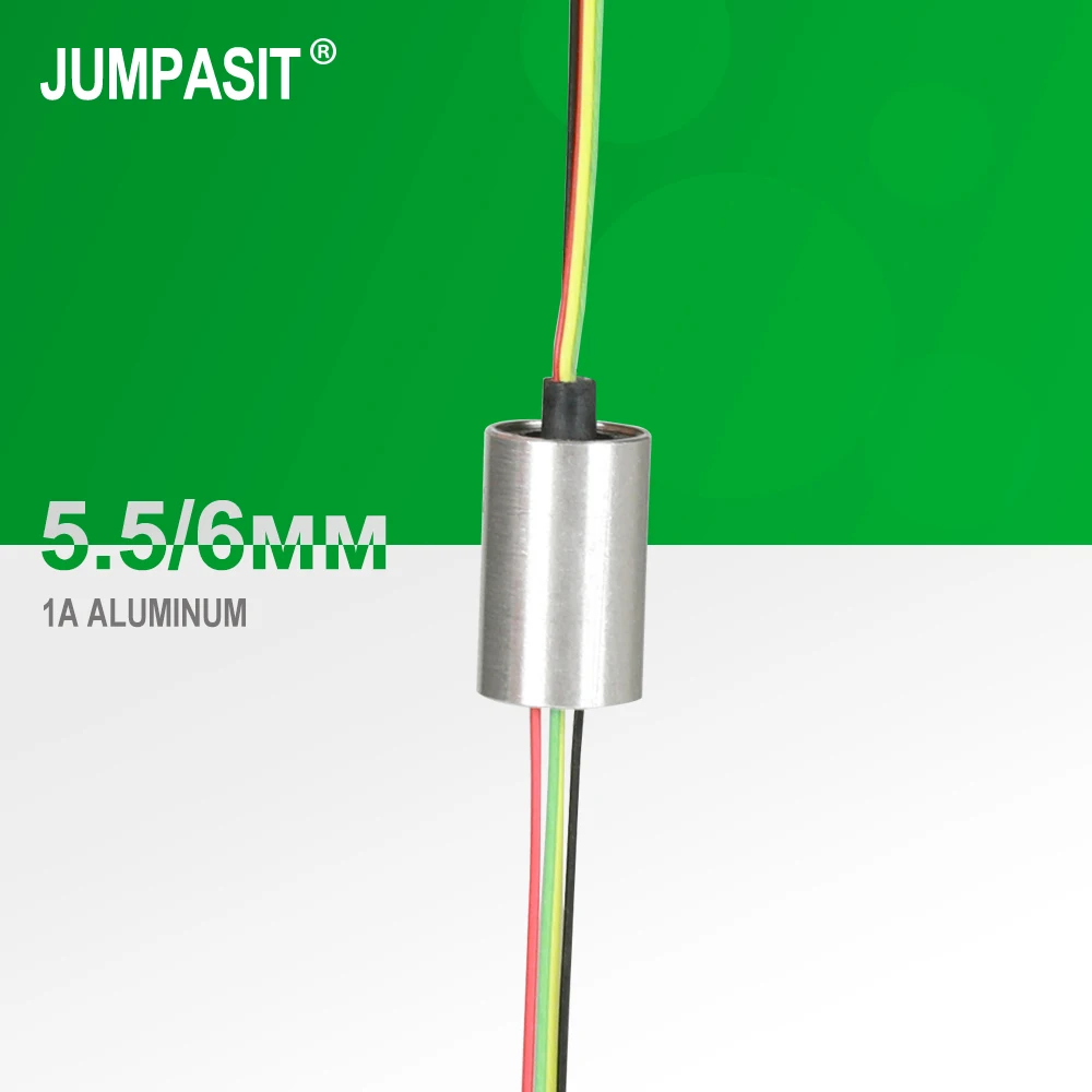 

500rpm 1A Mini Slip Ring Rotary 6mm 5.5mm 2 4 CH Aluminum Alloy Electric Visual Anchor Fishing Reel Slipring