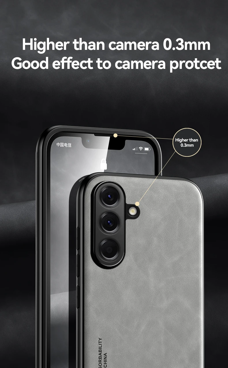 Stoßfeste Hülle für Samsung Galaxy A57 A37 A17 A07 A26 A06 A56 A36 A16 A55 A35 A14 A15 Schutzhülle Magnetische Autohalterung Telefon – Detail 8