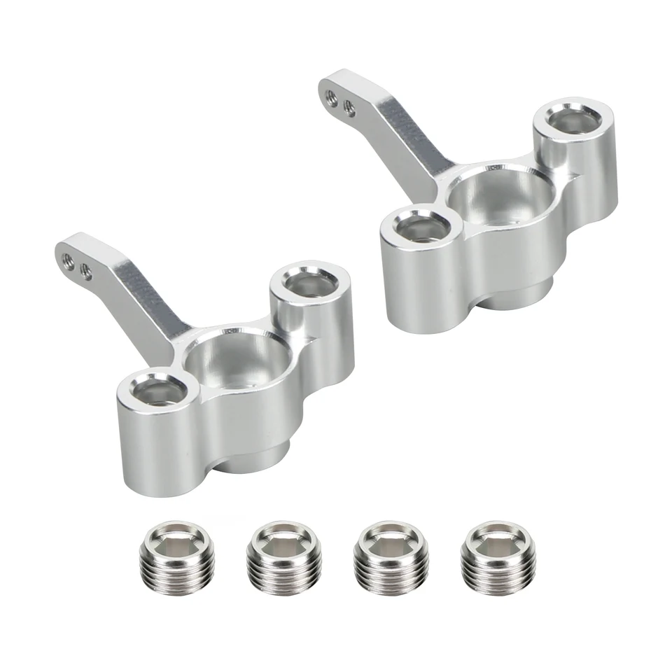 ShareGoo Aluminum Alloy Front & Rear Steering Knuckle Hub Base C Carrier Mount Upgrade Part For Wltoys A929 A949 A959 A969 A979 A959B A969B A979B 1/18 RC Car - View #5