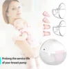 YOUHA Electric Breast Pump Replacement Accessory 2 Pcs 5oz Cup Soft Food-Grade Silicone for THE INS GEN2 Wearable Breast Pump 1