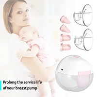 YOUHA Electric Breast Pump Replacement Accessory 2 Pcs 5oz Cup Soft Food-Grade Silicone for THE INS GEN2 Wearable Breast Pump 1
