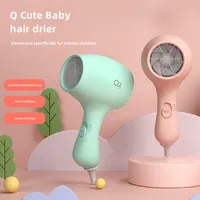 2024 New Upgrade Q2 Children's Hair Dryer Silent Constant Temperature Negative Ion 0 Radiation with Safety Lock Hair Dryer 1