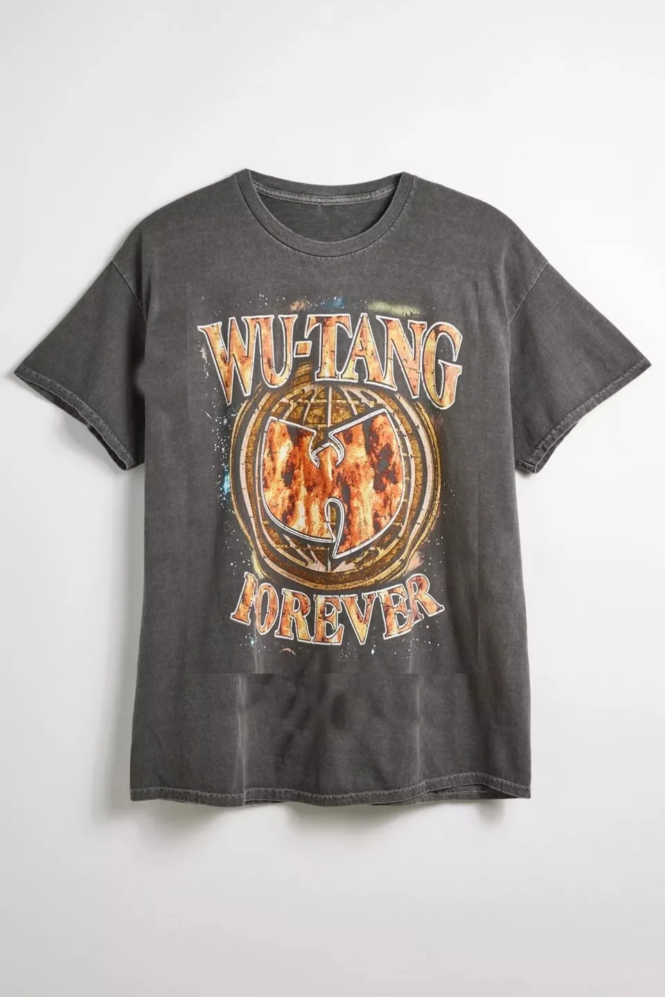 Wu-Tang Forever Graphic T Shirt No Doubt 1997 Tour Graphic Tees Casual T-Shirt Cotton T Shirt Hip Hop Streetwear Men Clothing