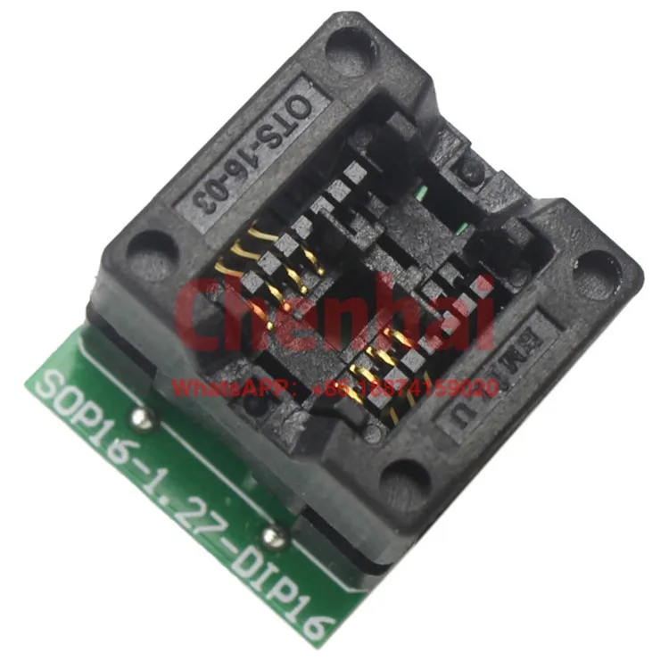 

original chips IC tester Socket SOP-16 to dip-16 SOP-8 TO DIP-8 Special burning seat Test Stand Adapter
