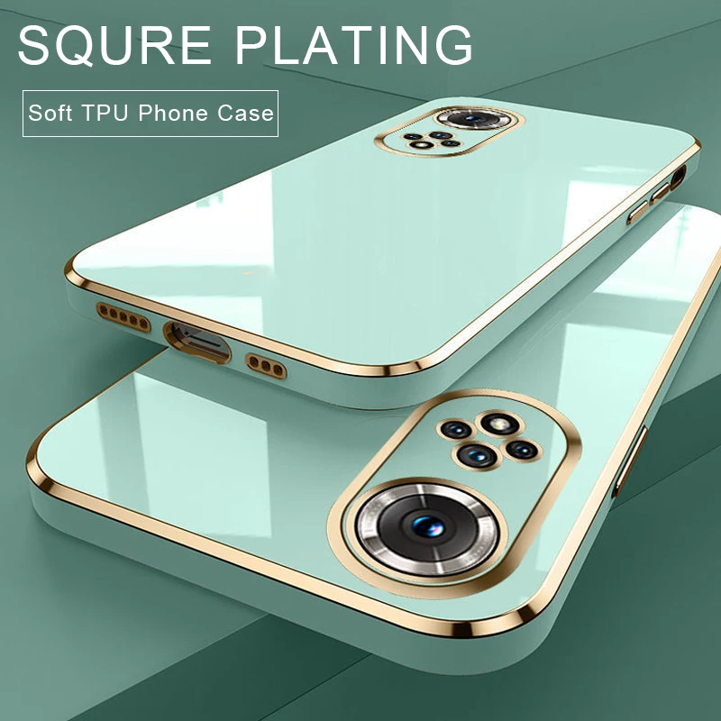 Luxury Plating Phone Case For Honor 50 Pro Soft Tpu Shockproof_voghion.com