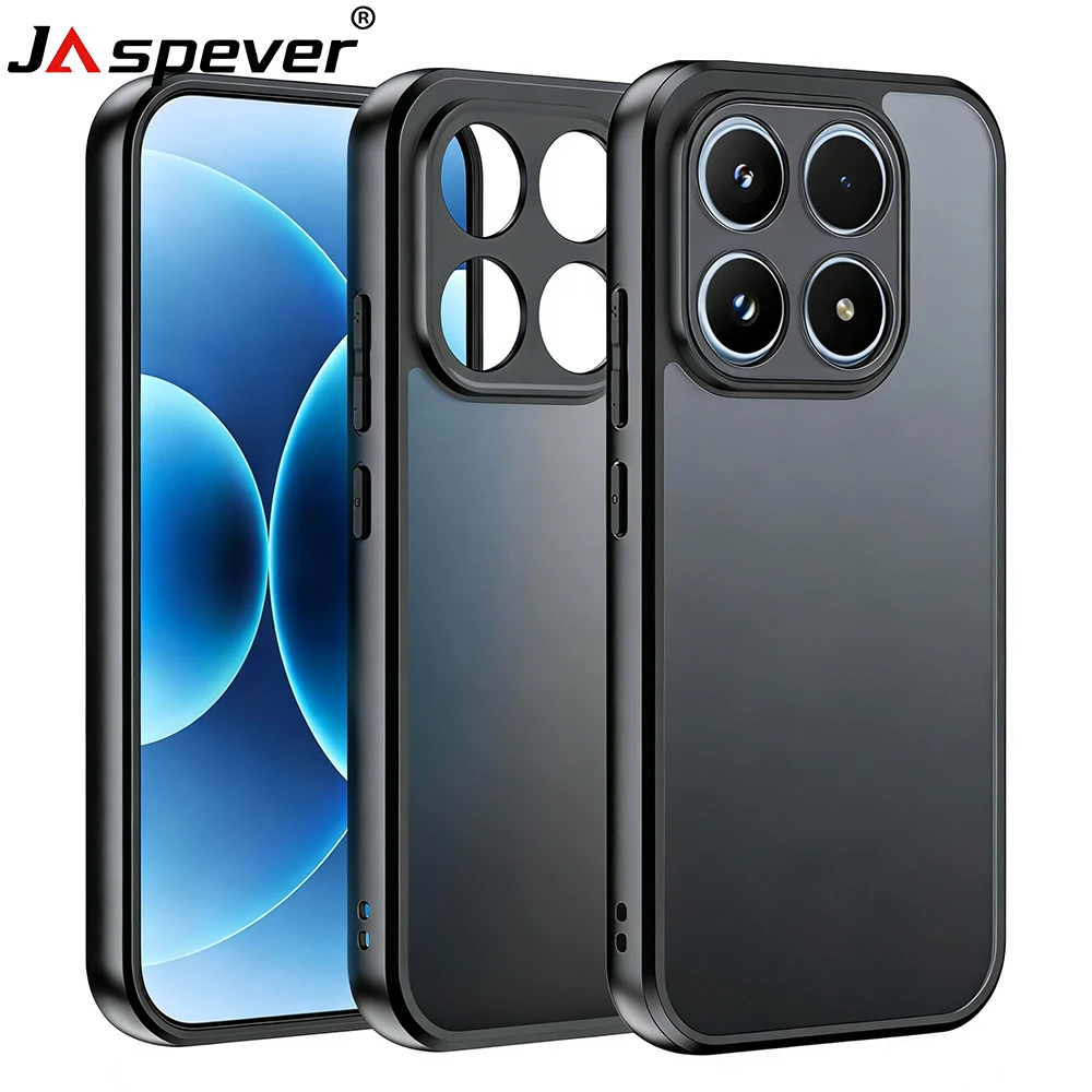 Rugged Military-Grade Heavy-Duty Protective Case with Hybrid Hard PC and Matte Silicone Shell