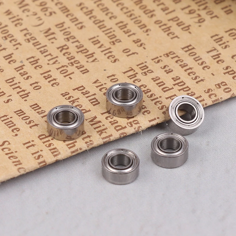 5Pcs MR63zz Bearing 3x6x2.5MM ABEC 7 Quality High-Speed MR63 ZZ Miniature Steel Ball Bearings For Fishing Reel